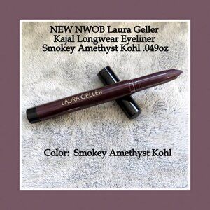 NEW NWOB Laura Geller Kajal Longwear Eyeliner Smokey Amethyst Kohl .049oz